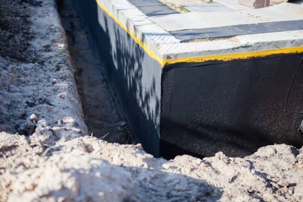 Residential Waterproofing installation at a Monroe, GA home by SJ Waterproofing Pros